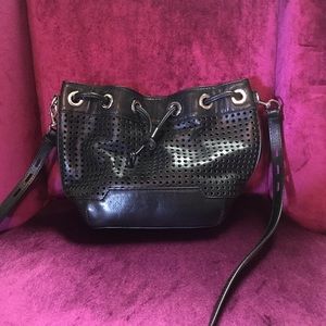 Rebecca mink off bucket bag